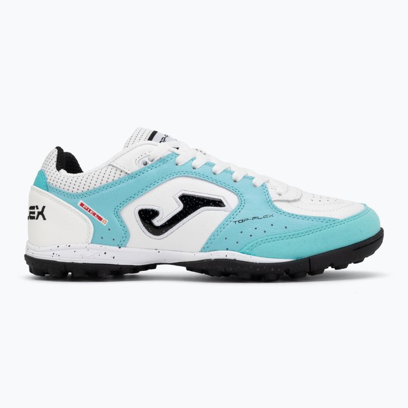 Férfi futballcipő Joma Top Flex 2642 TF fluor turquoise/white 2