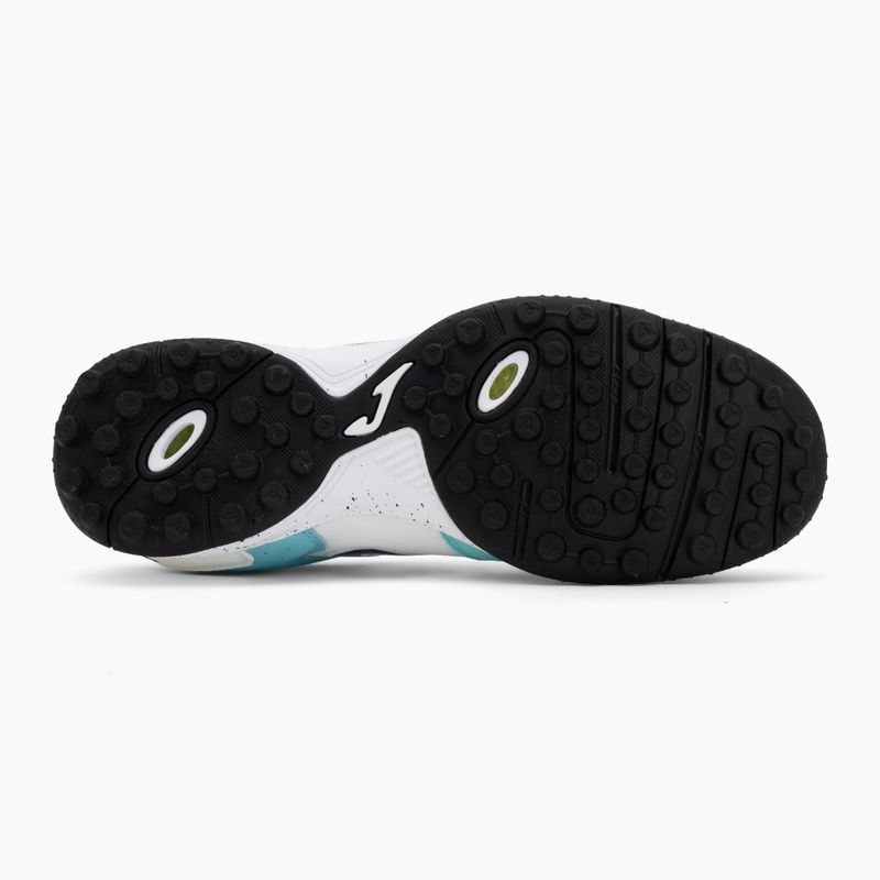Férfi futballcipő Joma Top Flex 2642 TF fluor turquoise/white 4