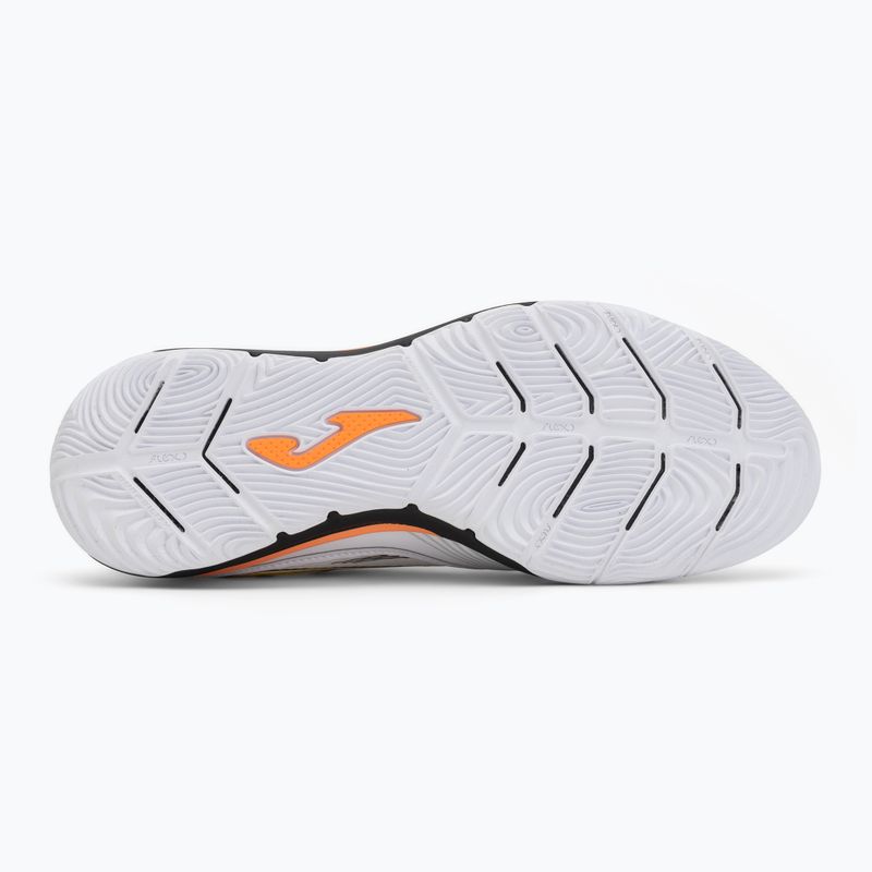 Férfi futballcipő Joma League 5 IN white 4