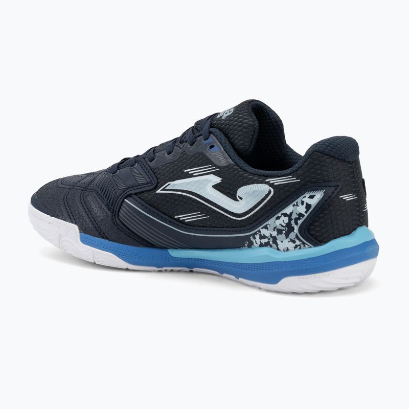 Férfi futballcipő Joma League 5 IN navy/blue 3