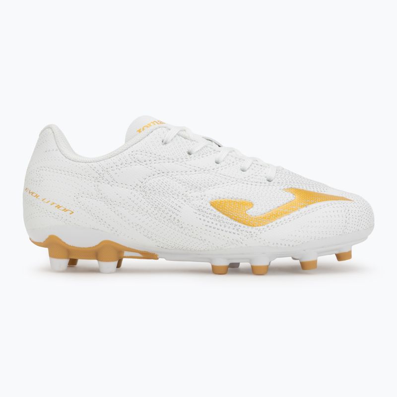 Gyerek focicipő Joma Evolution Jr 2602 FG white 2