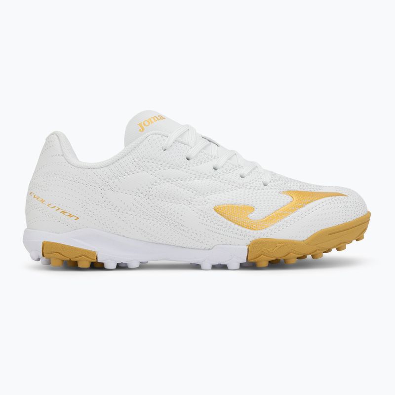Gyerek focicipő Joma Evolution Jr 2602 TF white 2