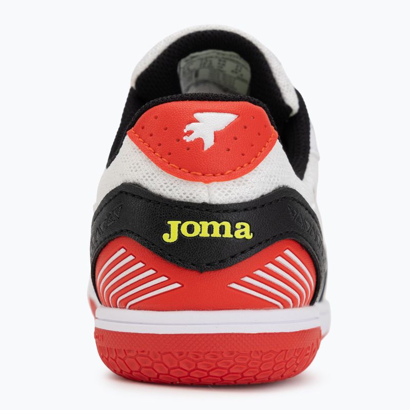 Gyerek focicipő Joma Sala Max Jr IN white/black 6