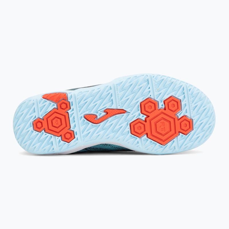 Gyerek focicipő Joma Supercopa Jr IN black 4