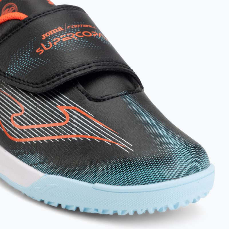 Gyerek focicipő Joma Supercopa Jr IN black 7