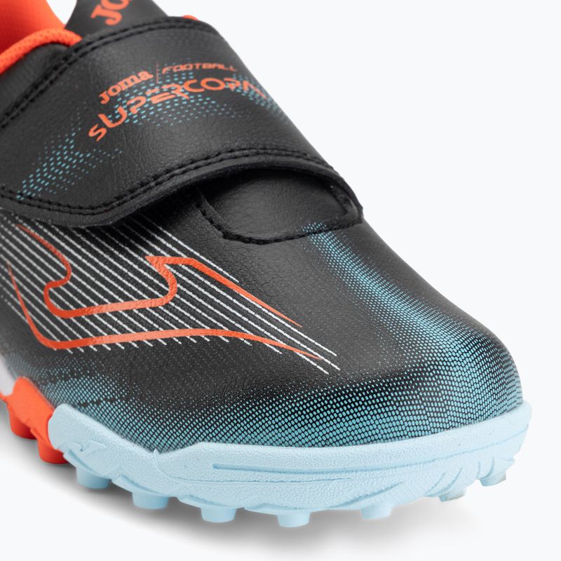 Gyerek focicipő Joma Supercopa Jr TF black 7
