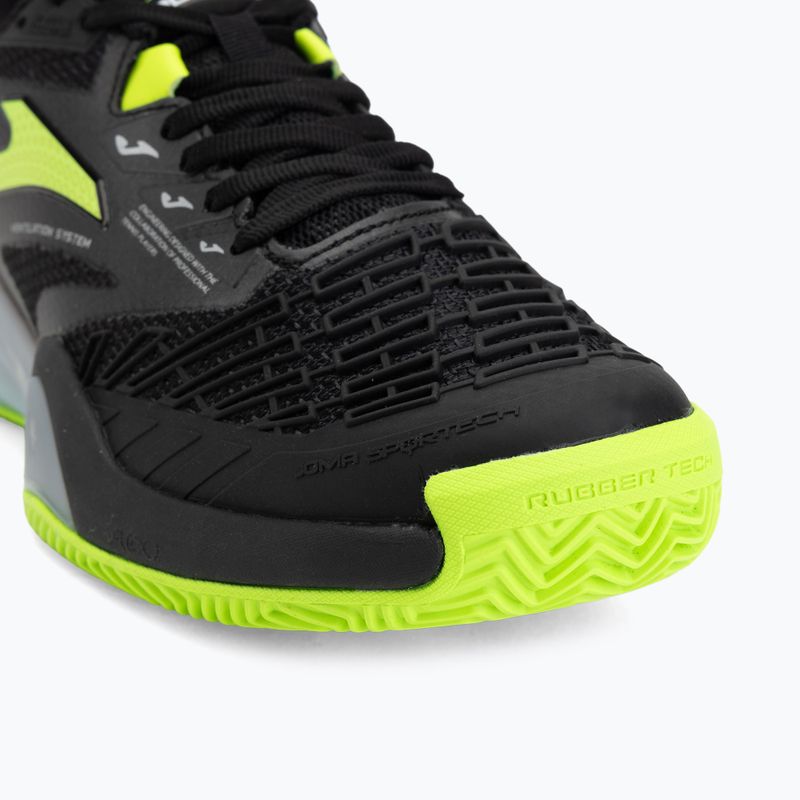Férfi teniszcipő Joma Roland C black/fluor yellow 7