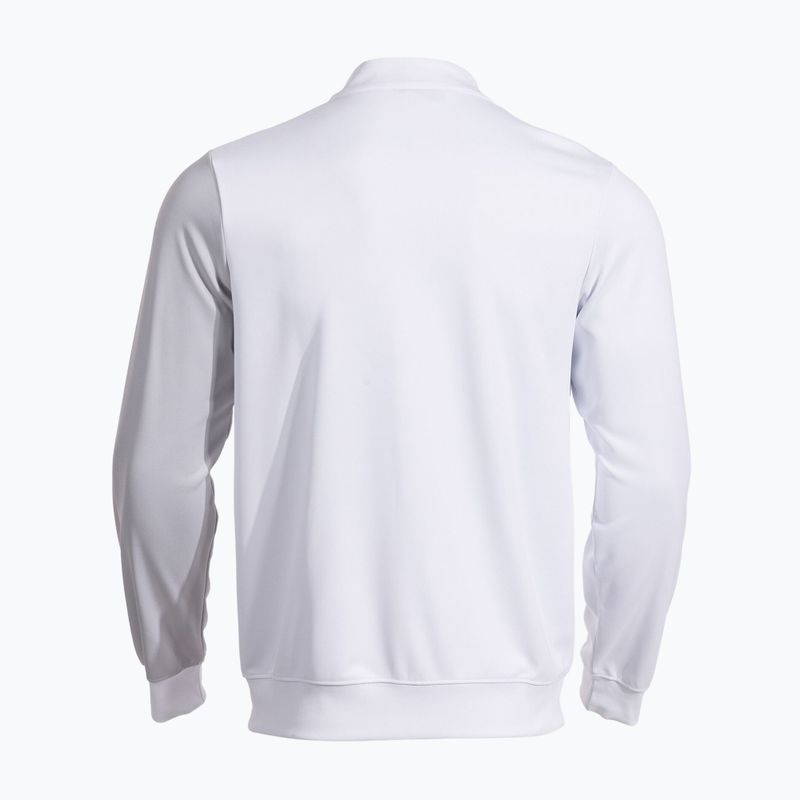 Férfi teniszpulóver Joma Smash Full Zip white 2