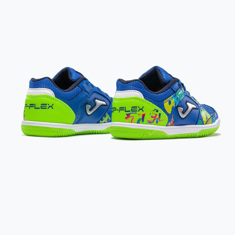 Gyermek focicipők Joma Top Flex Jr IN royal blue 3