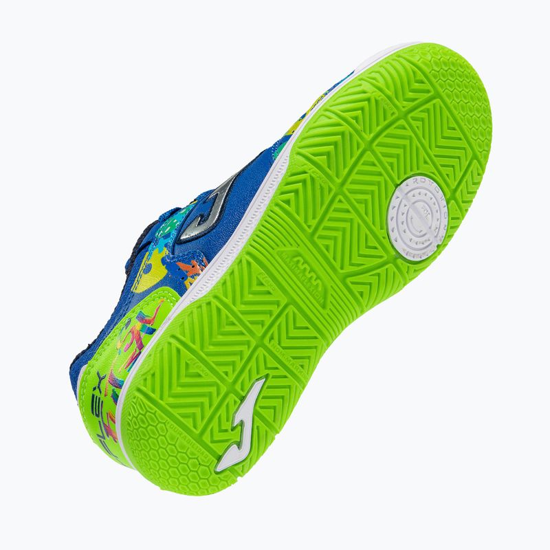 Gyermek focicipők Joma Top Flex Jr IN royal blue 5