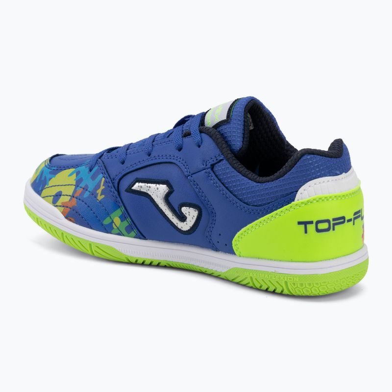 Gyermek focicipők Joma Top Flex Jr IN royal blue 3