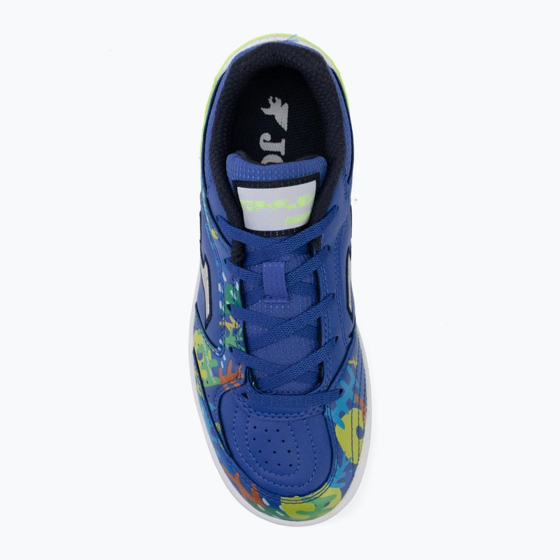Gyermek focicipők Joma Top Flex Jr IN royal blue 5