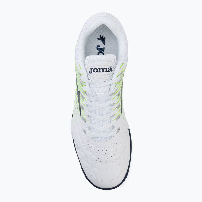 Férfi focicipők Joma Maxima TF white 5