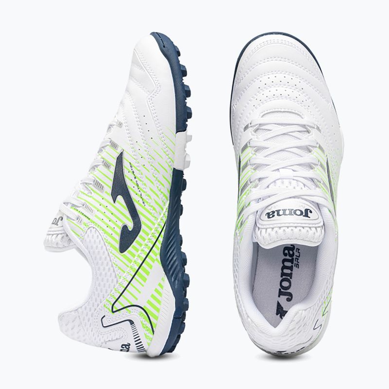 Férfi focicipők Joma Maxima TF white 4