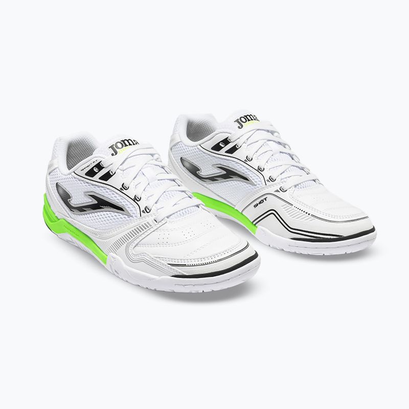 Férfi focicipők Joma Dribling Indoor white 2