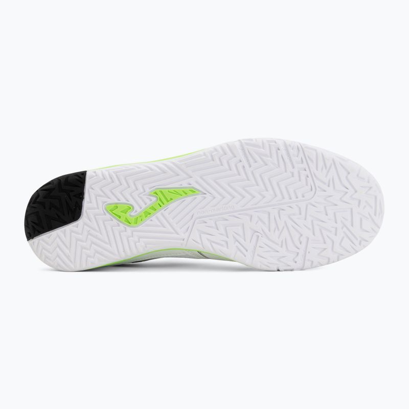 Férfi focicipők Joma Dribling Indoor white 4