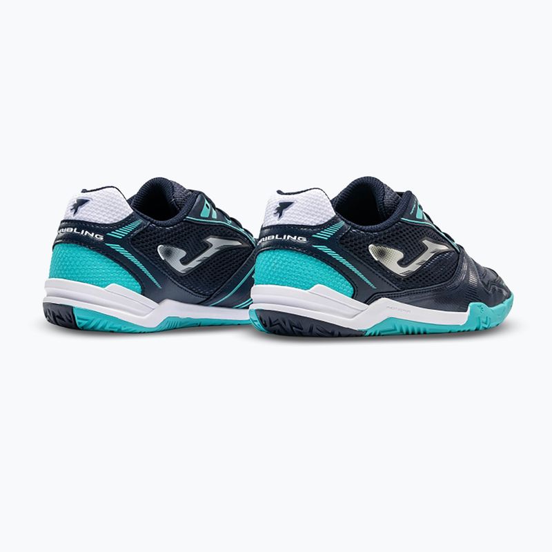 Férfi focicipők Joma Dribling Indoor navy blue 3