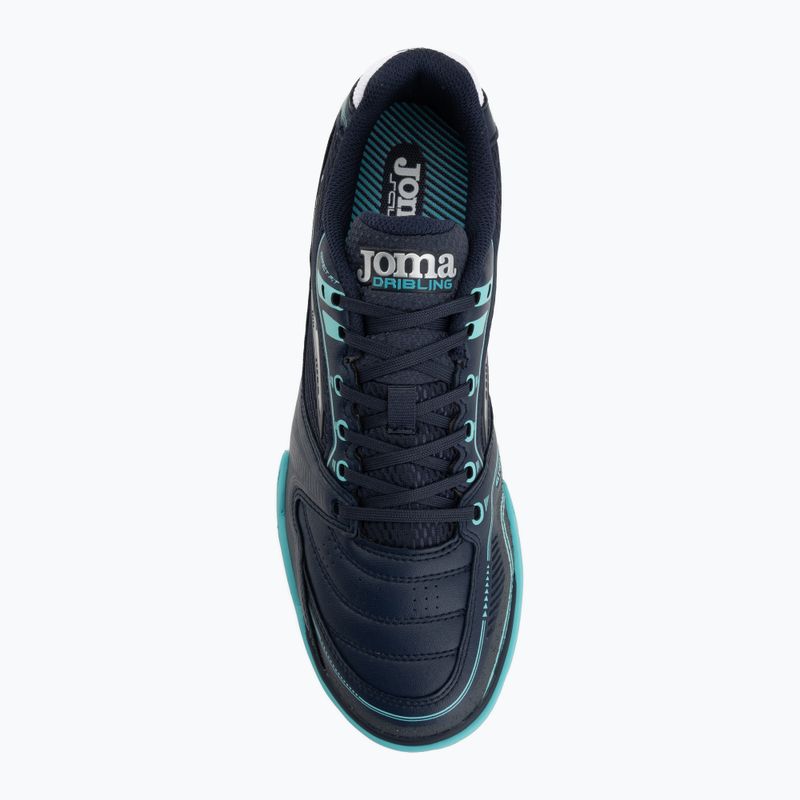 Férfi focicipők Joma Dribling Indoor navy blue 5