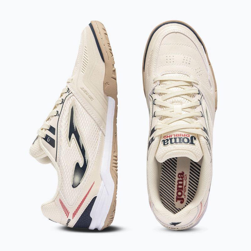 Férfi focicipők Joma Dribling Indoor beige 4