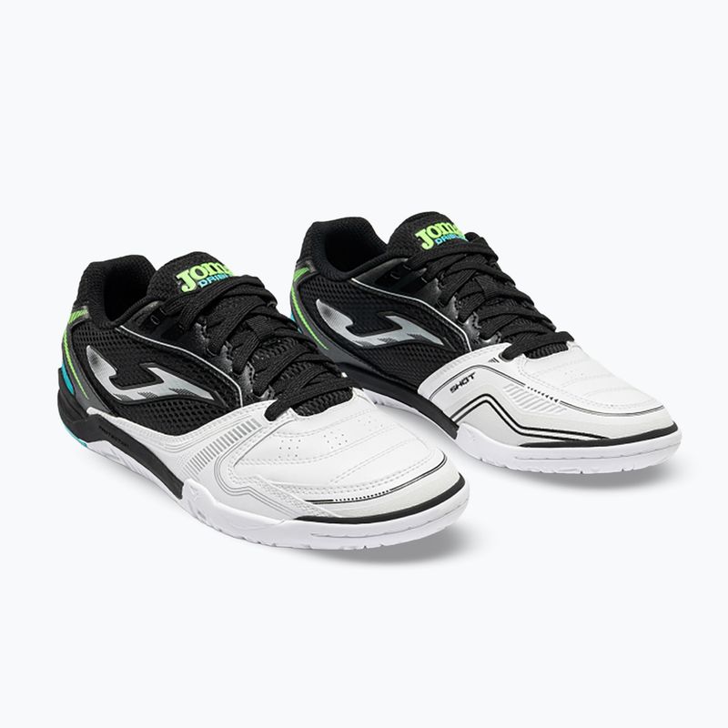 Férfi focicipők Joma Dribling Indoor white 2