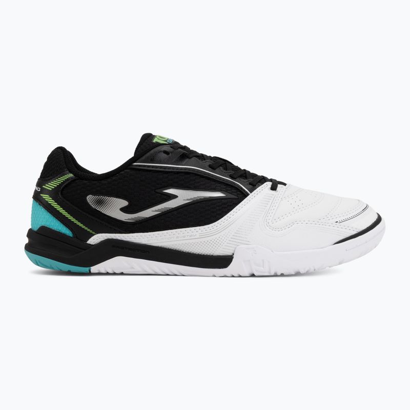 Férfi focicipők Joma Dribling Indoor white 2