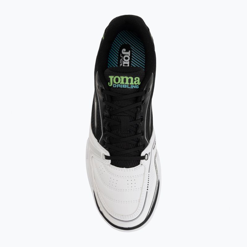 Férfi focicipők Joma Dribling Indoor white 5