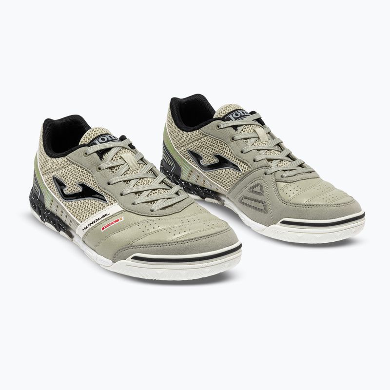Férfi focicipők Joma Mundial Indoor light grey 2