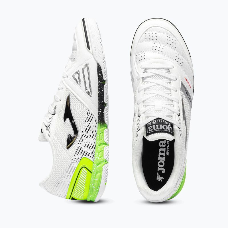 Férfi focicipők Joma Mundial Indoor white 4