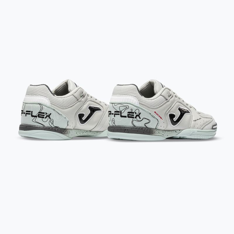 Férfi focicipők Joma Top Flex Indoor light grey 2