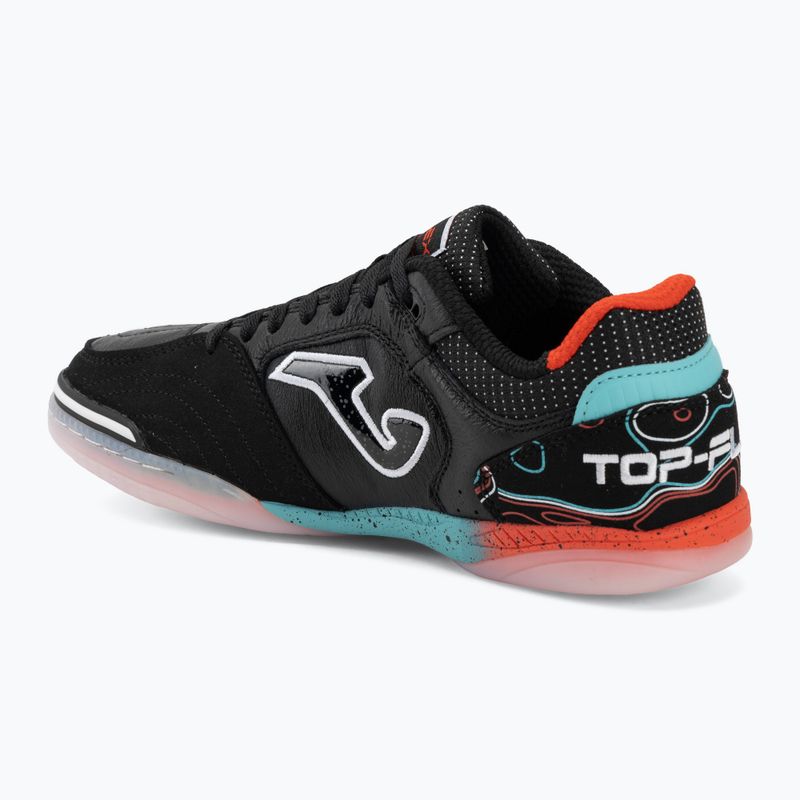 Férfi focicipők Joma Top Flex Indoor black 3