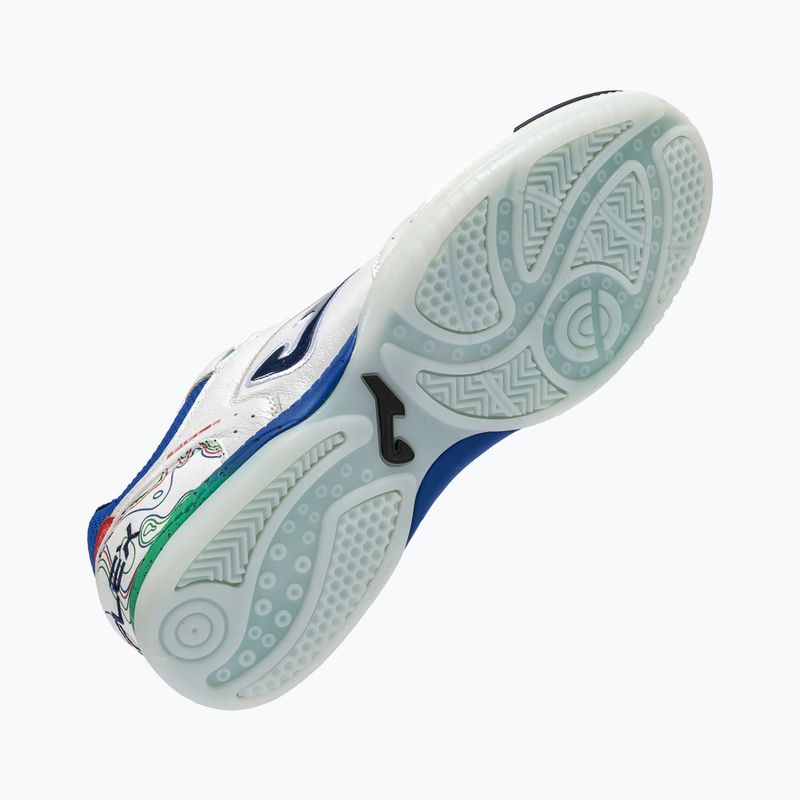 Férfi focicipők Joma Top Flex Indoor white 3