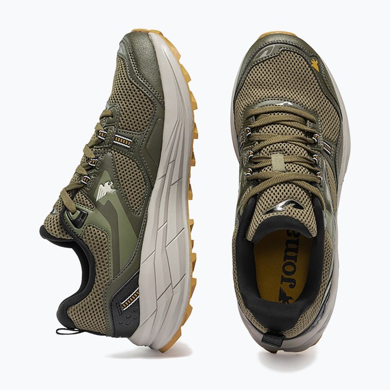 Férfi futócipők Joma Shock khaki 4