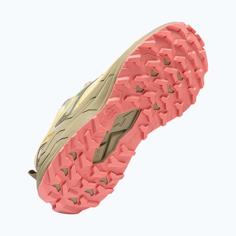 Női futócipők Joma Shock Lady fluor yellow 5