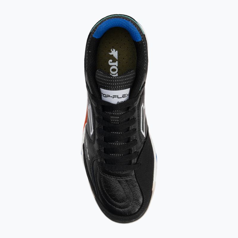 Férfi focicipők Joma Top Flex Plus Indoor black 5