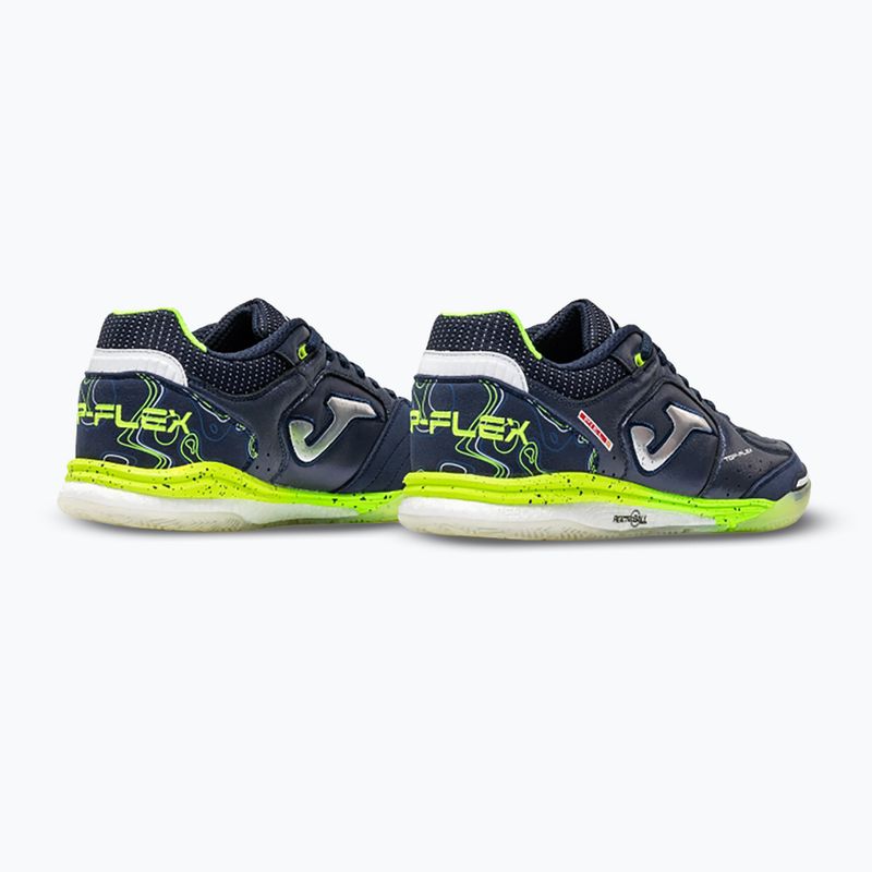 Férfi focicipők Joma Top Flex Rebound Indoor navy blue 3