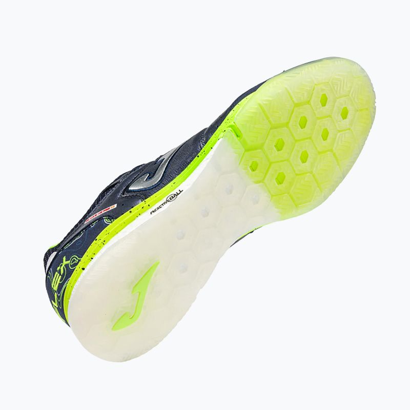 Férfi focicipők Joma Top Flex Rebound Indoor navy blue 5