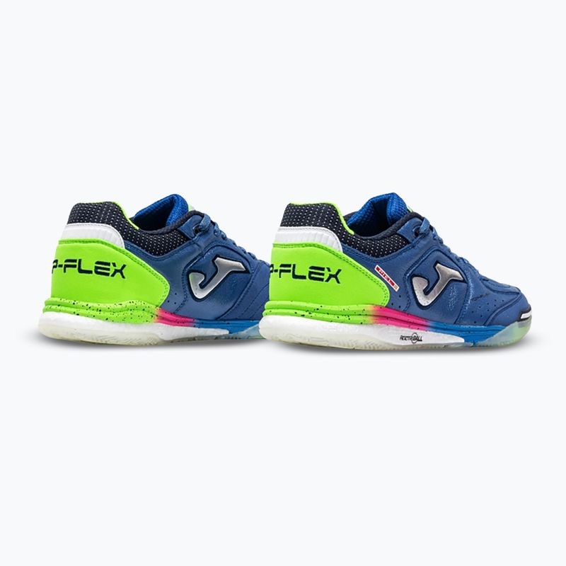 Férfi focicipők Joma Top Flex Rebound Indoor royal blue 3