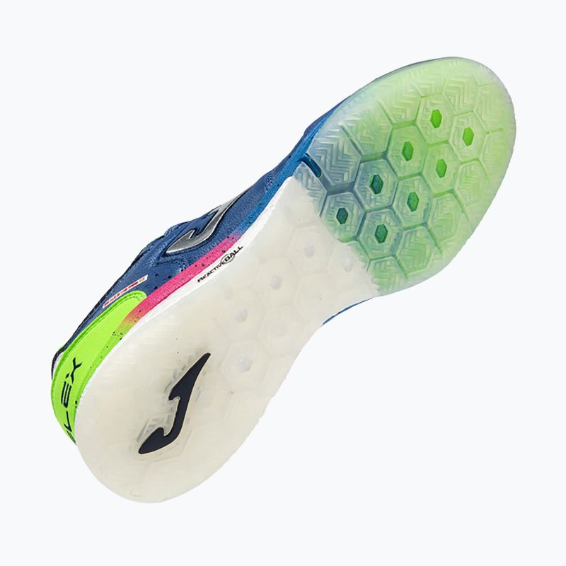 Férfi focicipők Joma Top Flex Rebound Indoor royal blue 5