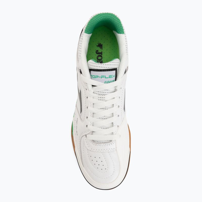 Férfi focicipők Joma Top Flex Rebound Indoor white 5