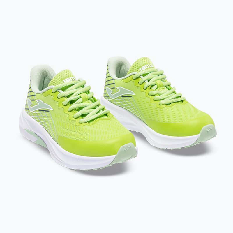 Gyerek futócipők Joma Supercross Jr fluor green 2