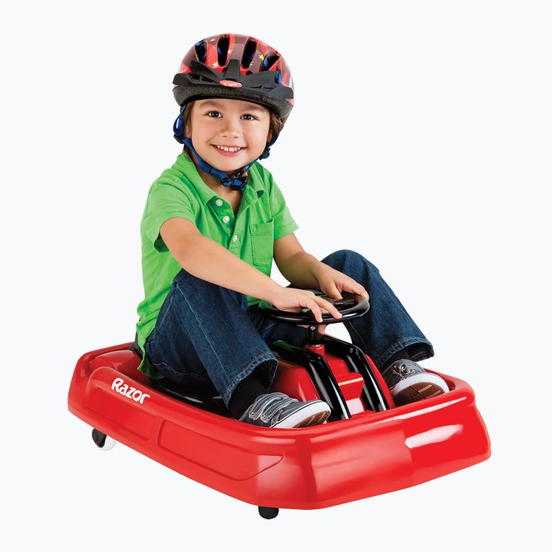 Gyermek elektromos gokart Razor Lil' Crazy Cart piros 6