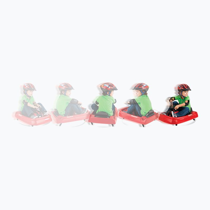 Gyermek elektromos gokart Razor Lil' Crazy Cart piros 8