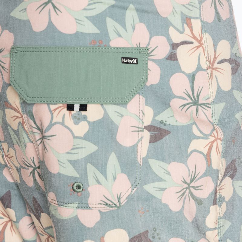 Férfi fürdősort Hurley Phantom Naturals Tailgate 18" cilantro 4