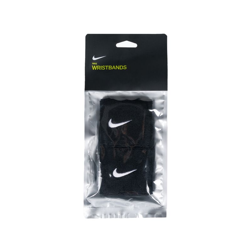Nike Swoosh csuklópántok 2 db fekete NNN04-010
