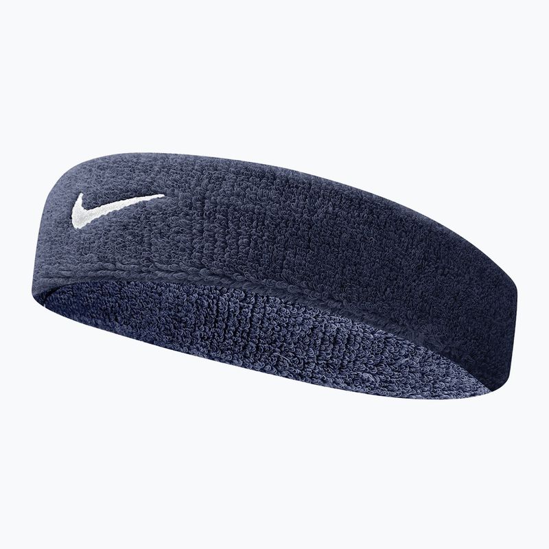 Nike Swoosh fejpánt obszidián/fehér