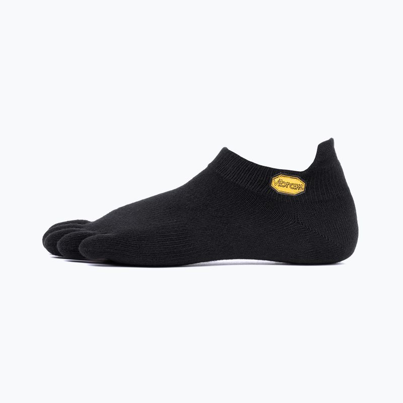 Vibram Fivefingers Athletic No-Show zokni fekete S15N02 5