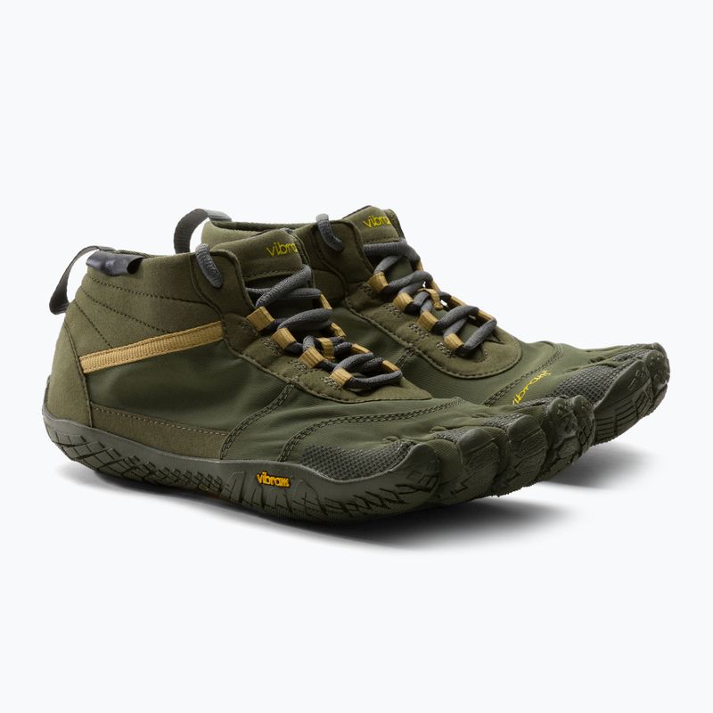 Férfi túrabakancs Vibram Fivefingers V-Trek zöld 18M74020420 4
