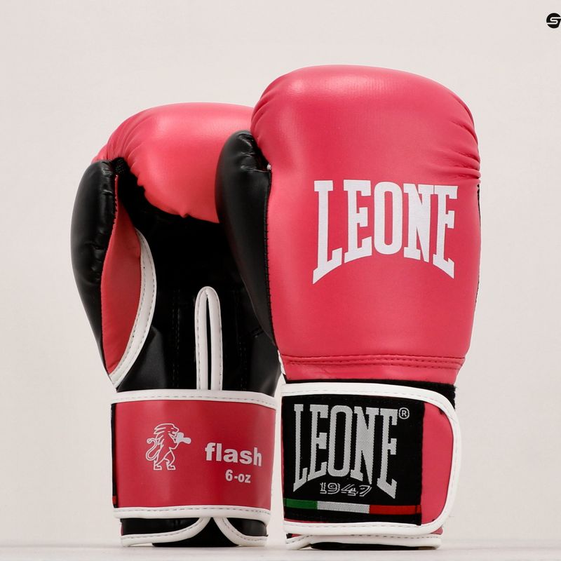 LEONE gyermek bokszkesztyűk 1947 Flash fuxia 14