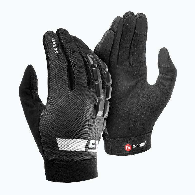Kerékpáros kesztyű G-Form Sorata 2 Trail black/white