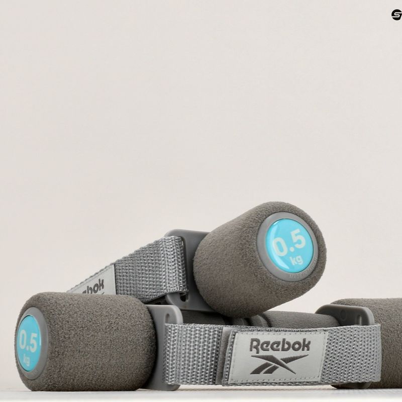 Reebok súlyzók 2 x 0,5 kg szürke RAWT-11060BL 12